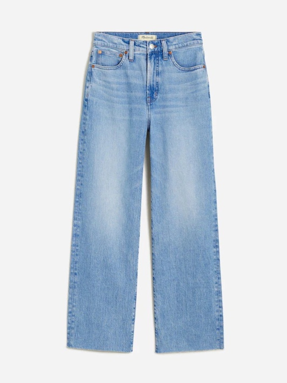 Madewell The Perfect Vintage Wide Leg Crop Jean in Altoona Wash - Size 30
